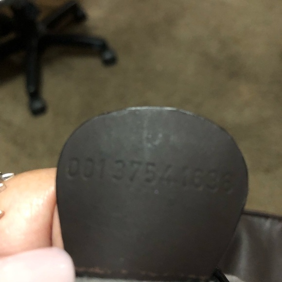 Authentic GUCCI Bamboo Hand Bag Suede 2way Dark Brown + COA - Picture 2 of 12